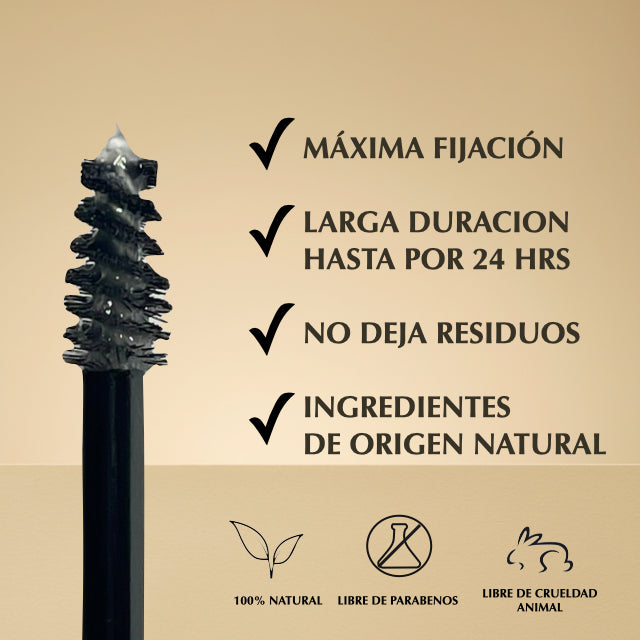 Fijador de cejas larga duración