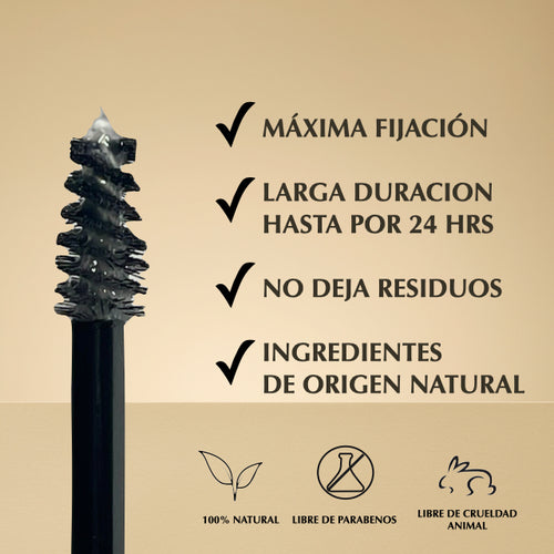 Fijador de cejas larga duración