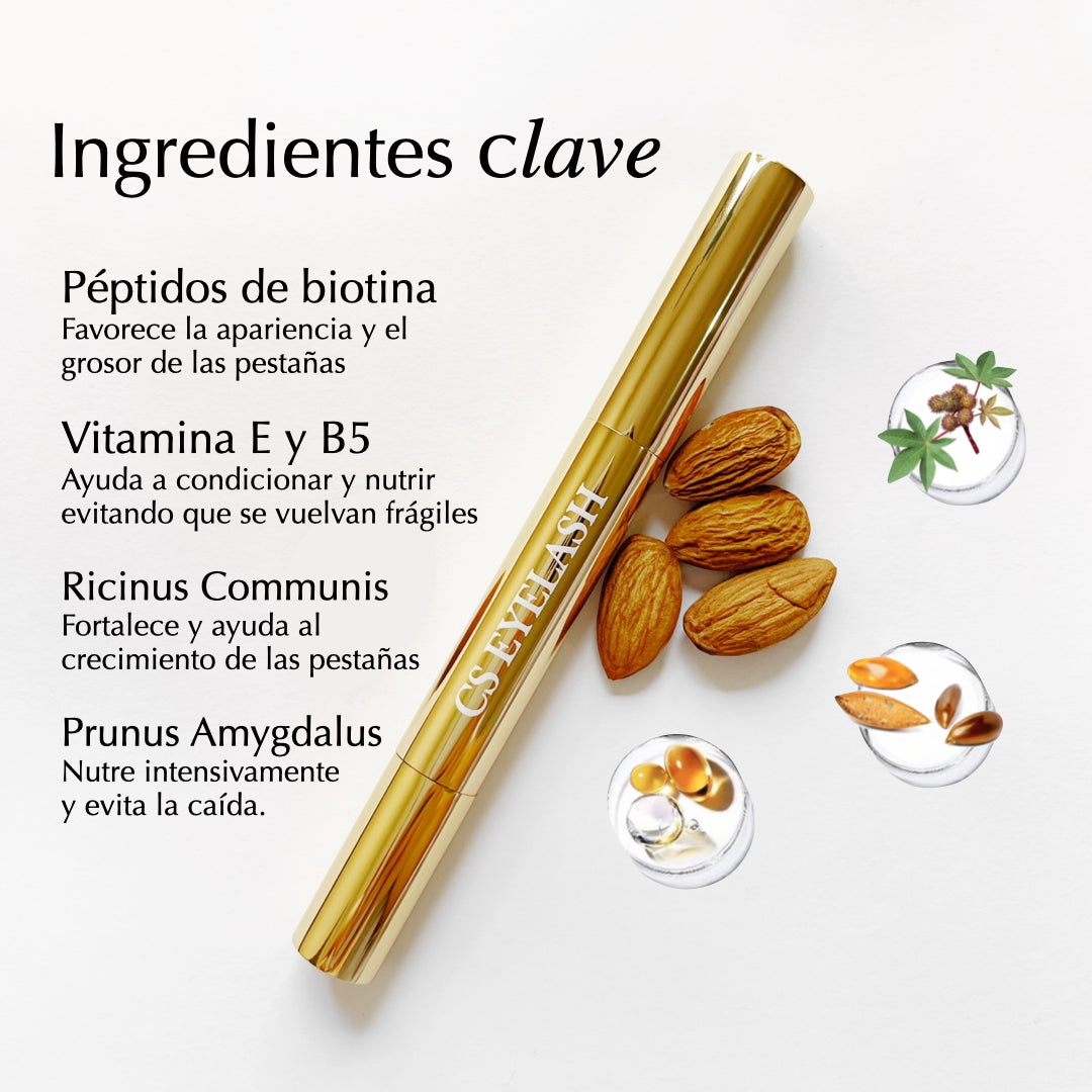 Suero para crecimiento de pestañas y cejas