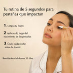 Suero intensivo para crecimiento de pestañas y cejas
