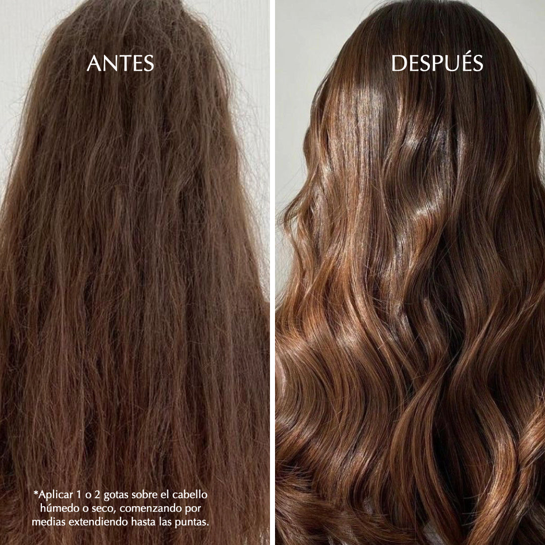 Suero reparador intensivo para puntas y cabello dañado