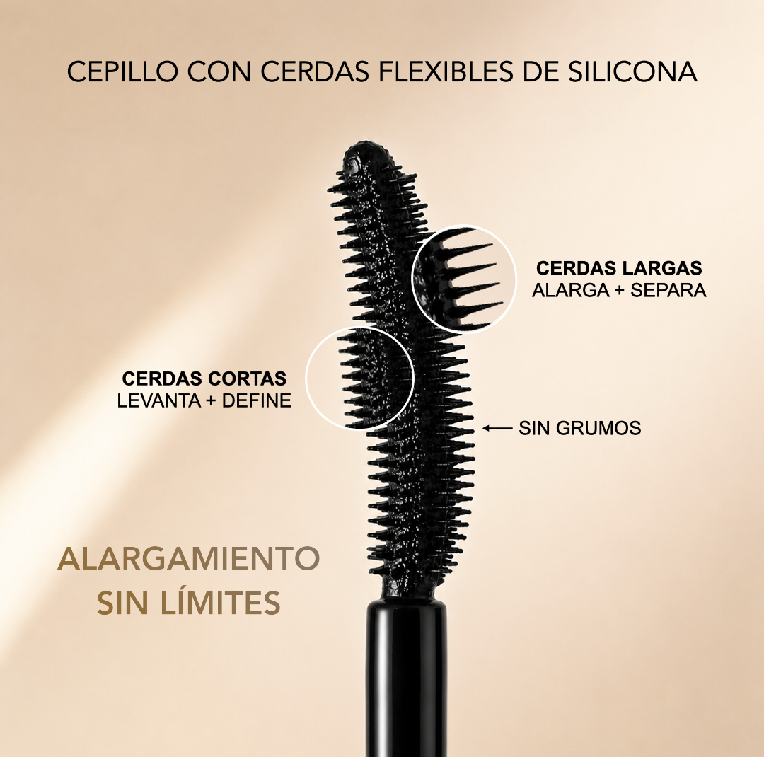 Black Extensions - Máscara de pestañas alargadora