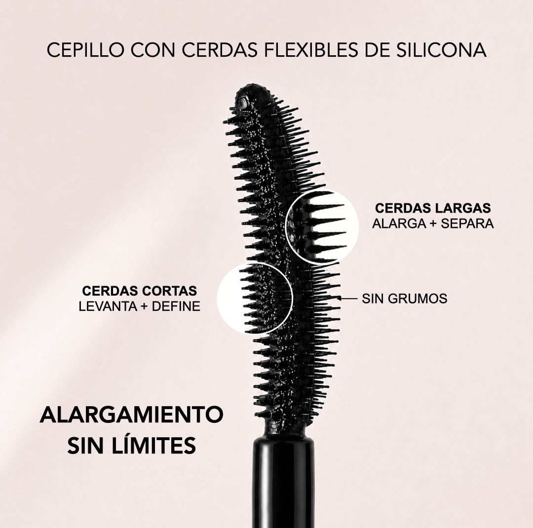 Black Extensions - Máscara de pestañas alargadora