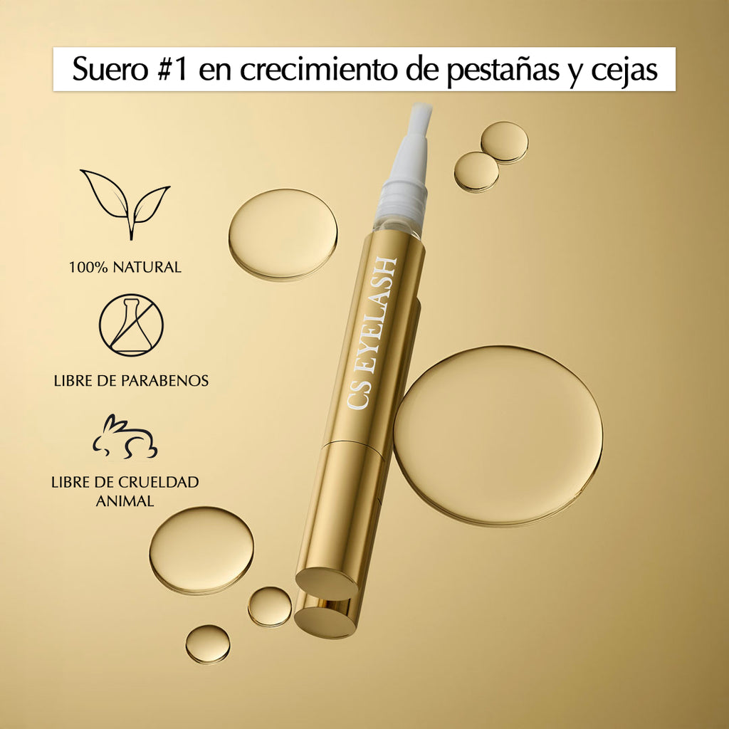 Suero para crecimiento de pestañas y cejas